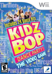 Kidz Bop Dance Party! The Video Game Wii US box art
